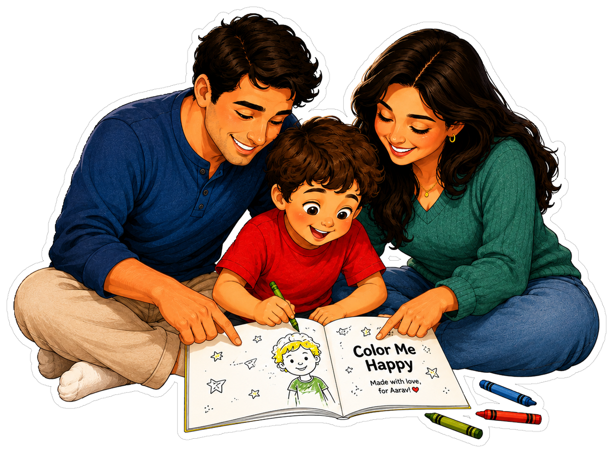 Memory moment illustration