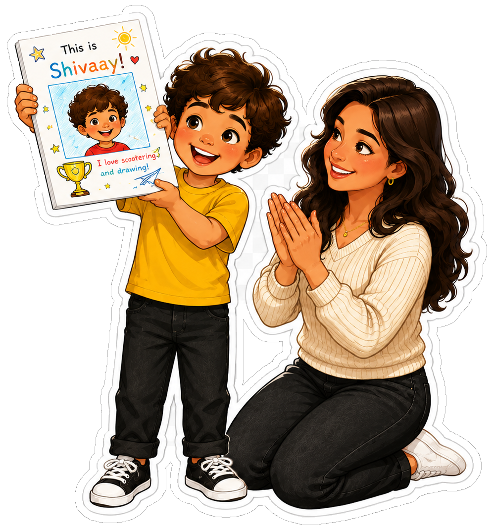 Memory moment illustration