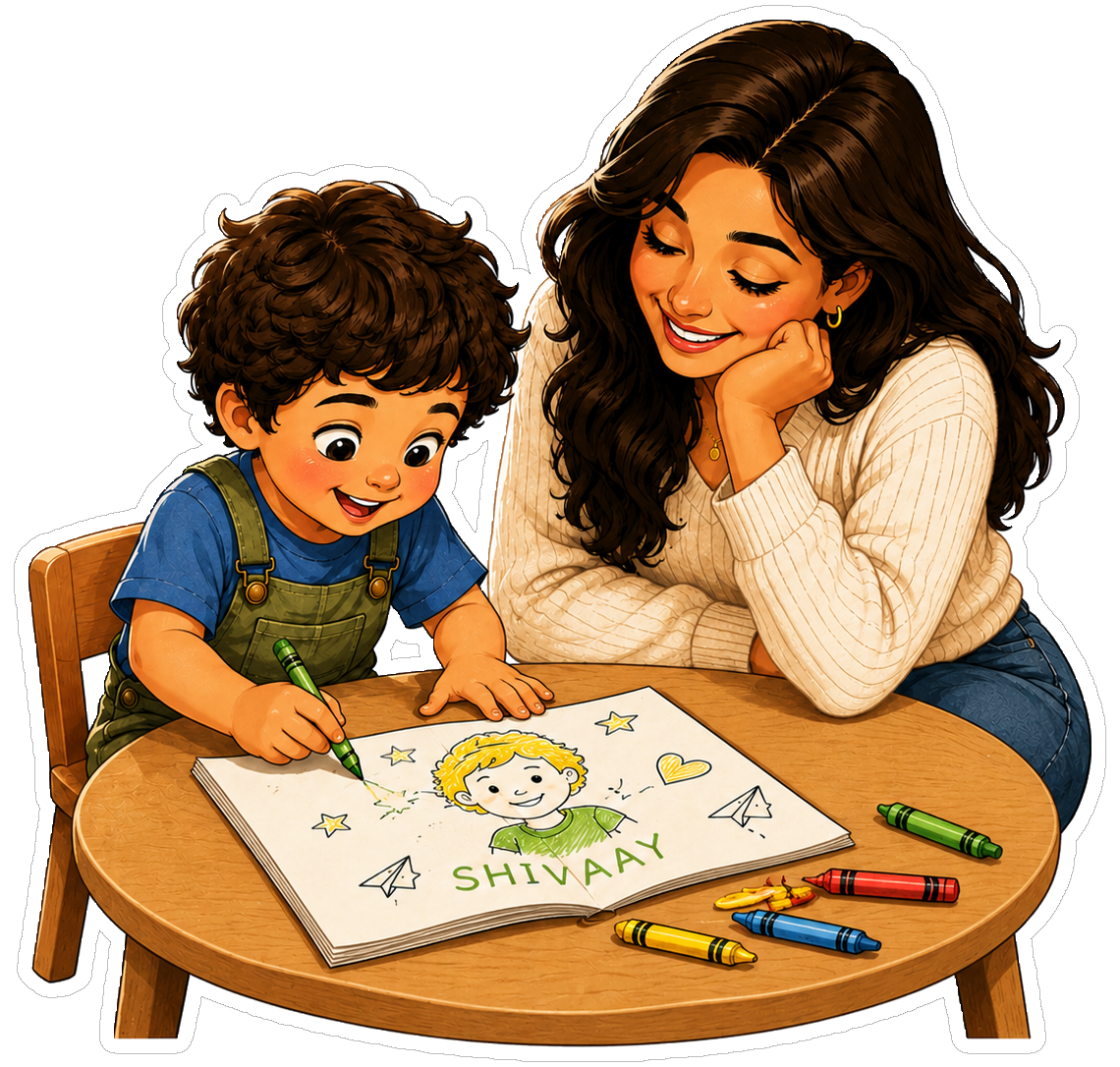 Memory moment illustration