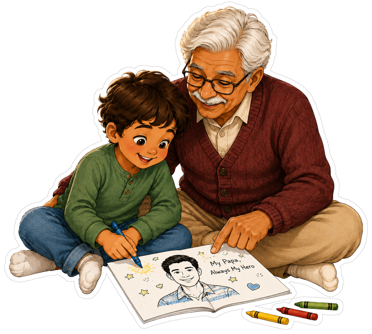 Memory moment illustration