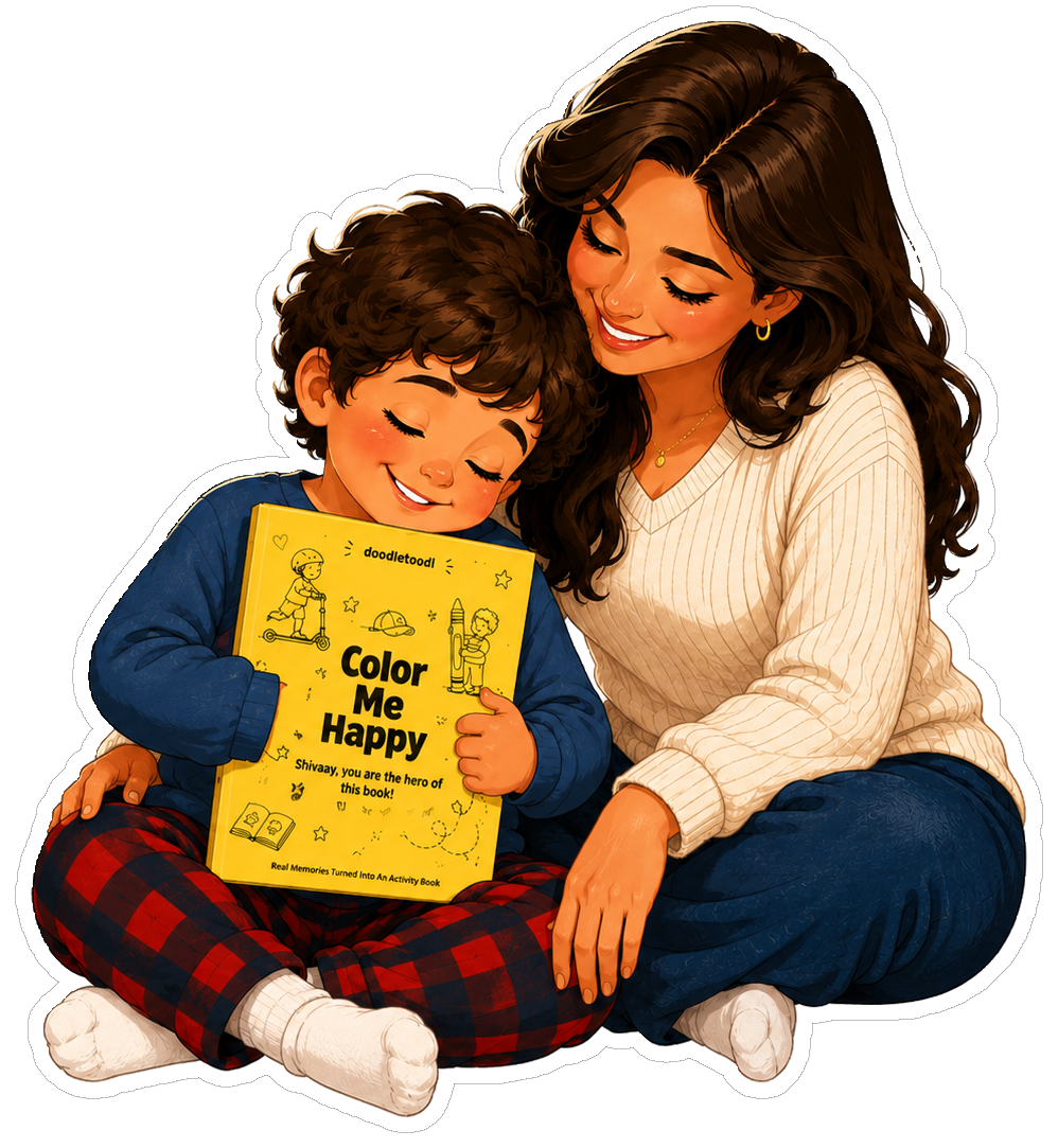 Memory moment illustration
