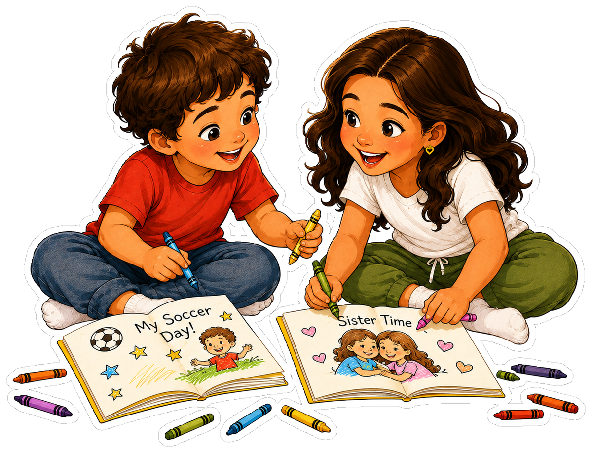 Memory moment illustration