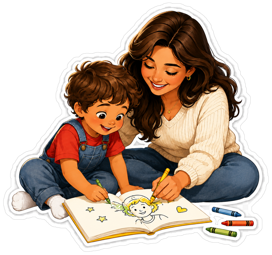 Memory moment illustration